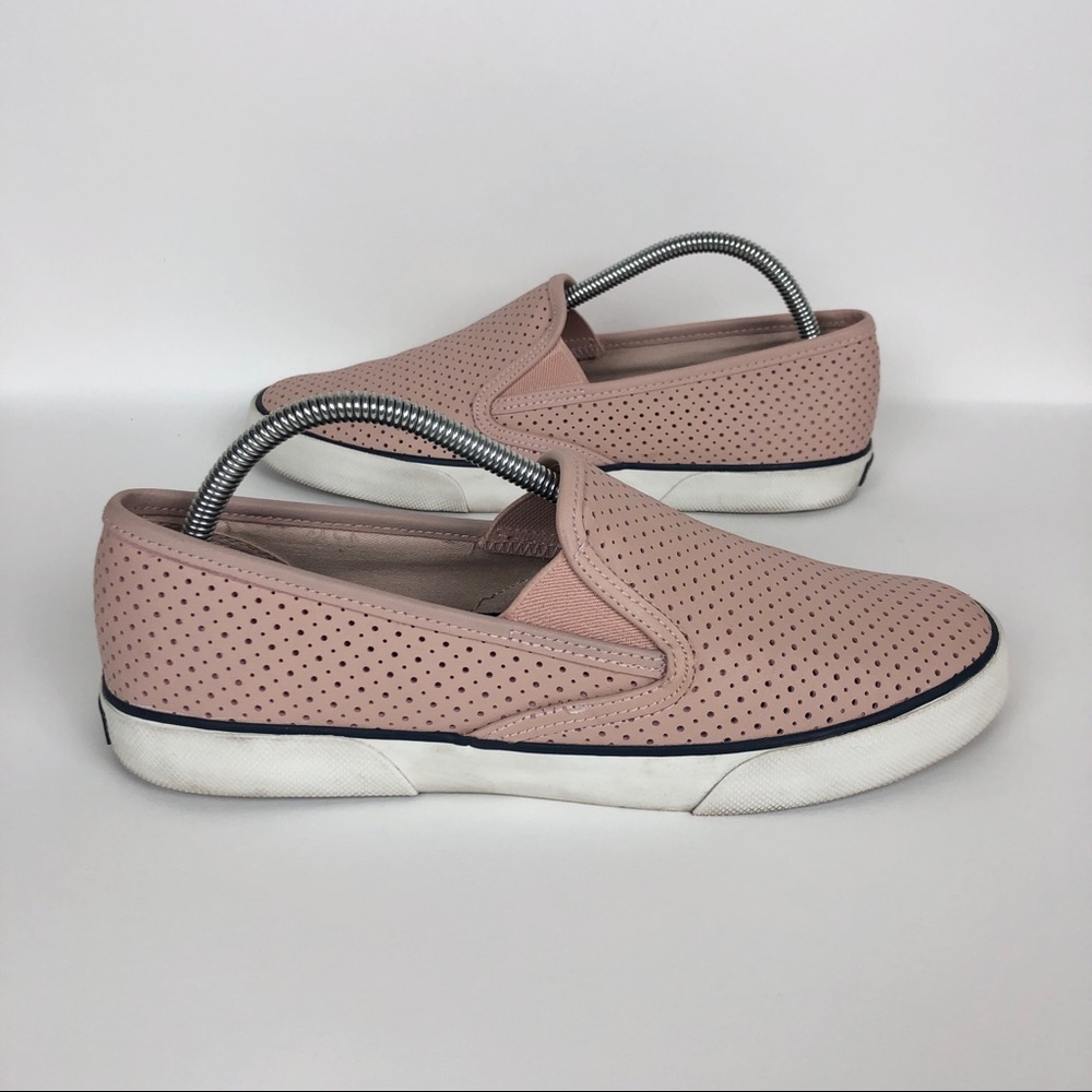 Sperry Perforated Slip On Sneaker Shoe